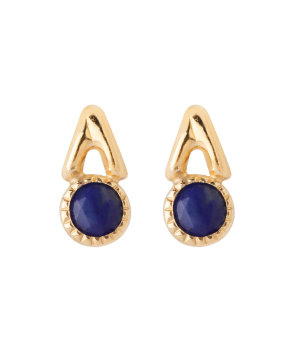 Natural stone earrings [K10]