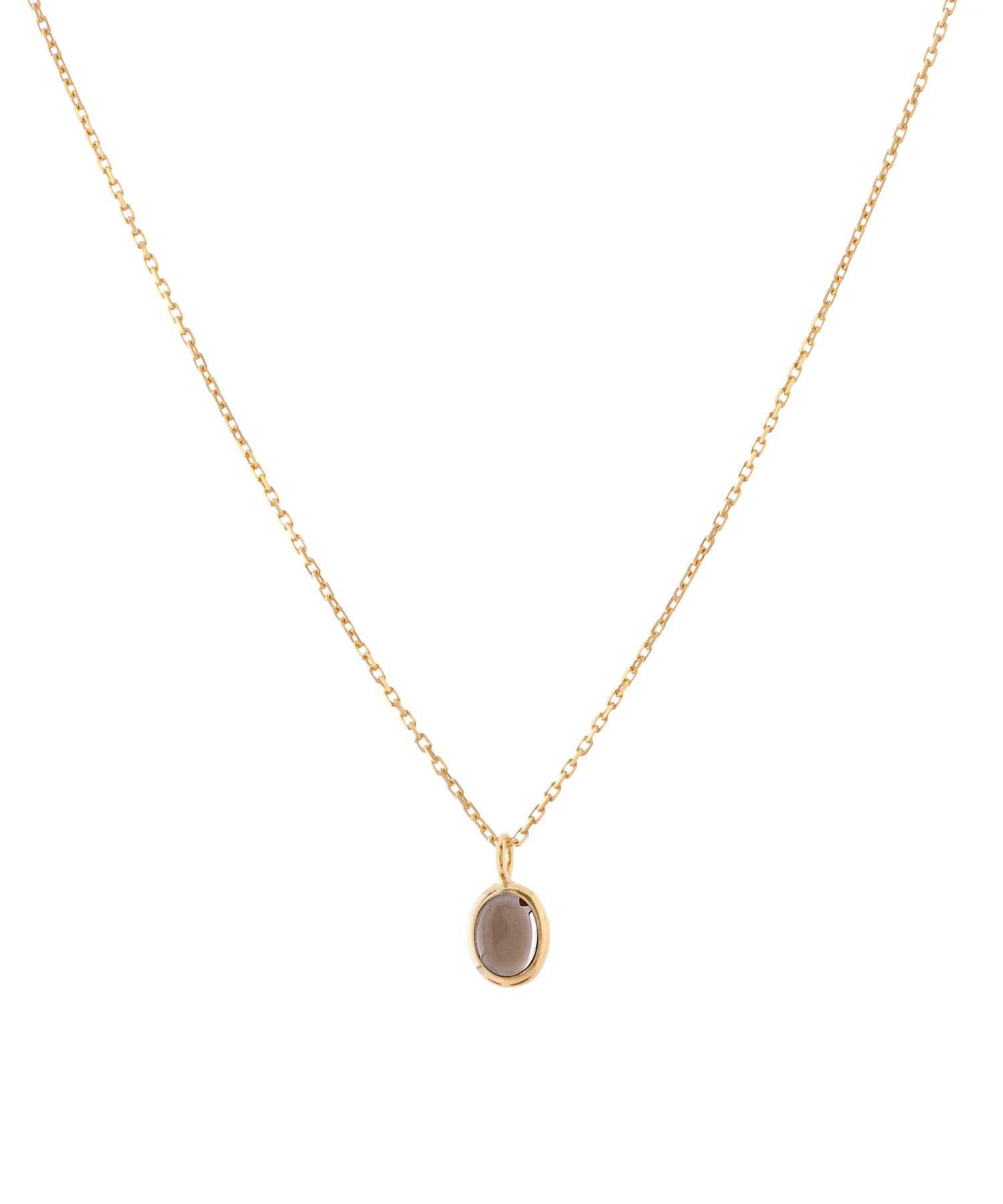 ANEMONE】【ギフトボックス付】天然石ネックレス[K10]｜アネモネ