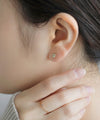 スクエアピアス[K10]