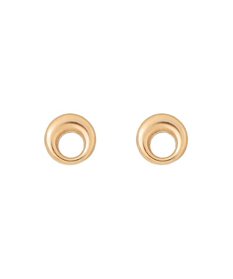 サークルラインピアス[K10]