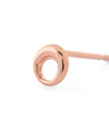 Circle line earrings [K10]