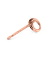 Circle line earrings [K10]