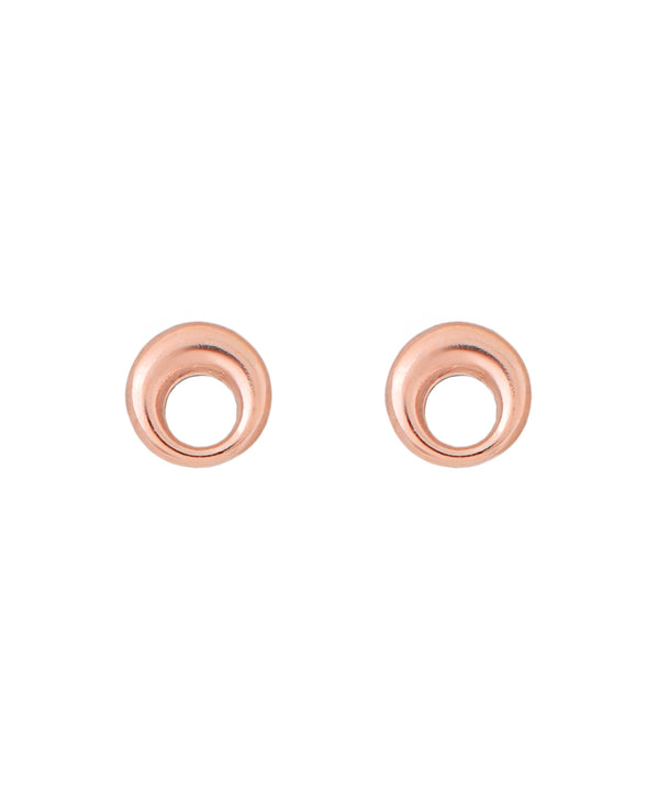 Circle line earrings [K10]