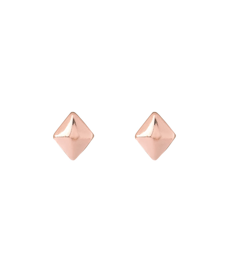 ダイヤシェイプミニピアス[K10]