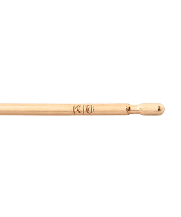 淡水パールピアス[K10]