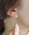 ミニハートピアス[K10]