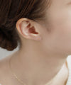 フラワーピアス[K10]
