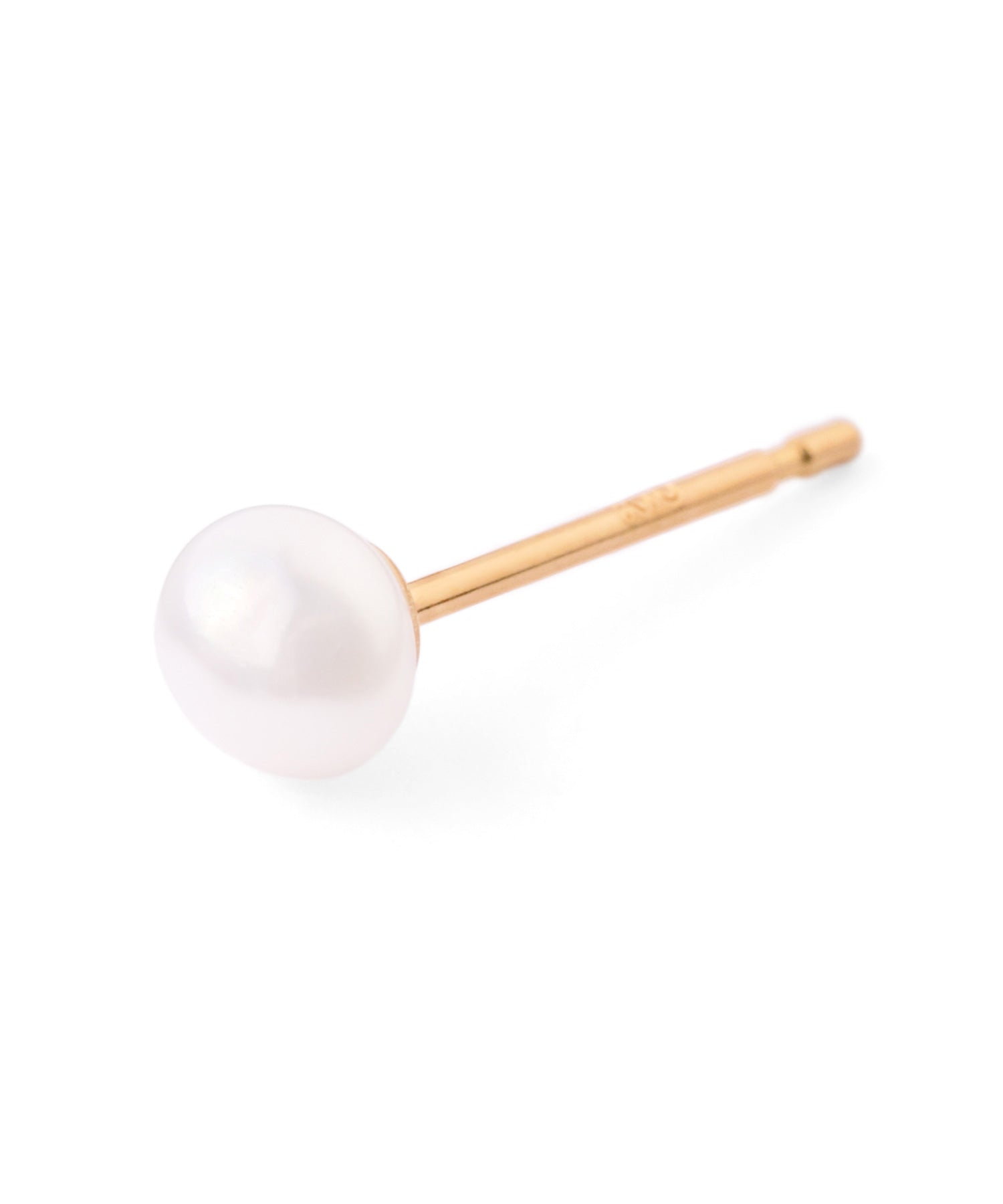 ANEMONE】淡水パールピアス[K10]｜アネモネ・シエナロゼ・ミミサン