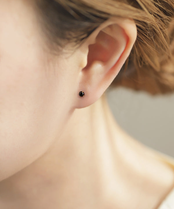 Natural stone earrings [K10]