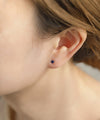 Natural stone earrings [K10]
