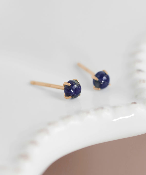 Natural stone earrings [K10]