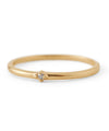 [Gift box included] Single diamond pinky ring [K10]