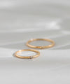 [Gift box included] Single diamond pinky ring [K10]