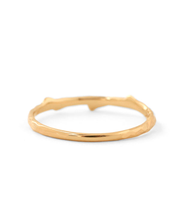 [Gift box included] Craft-style ring [K10]