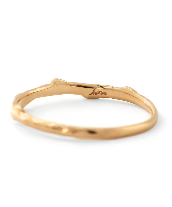 [Gift box included] Craft-style ring [K10]