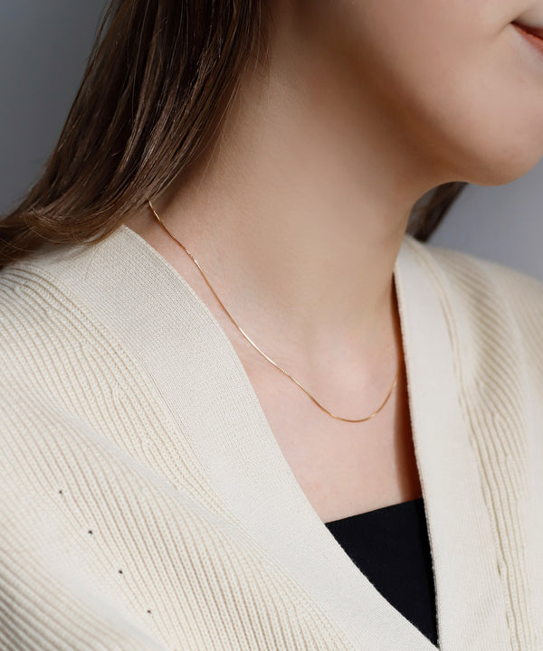 Venetian chain necklace [K10][Basic]