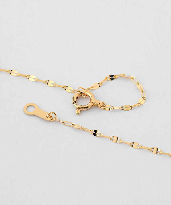 Eclair Chain Necklace [K10][Basic]