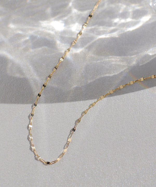 K10 エクレアチェーン mimi33】エクレアチェーンネックレス[K10][Basic]｜SANPO ONLINE