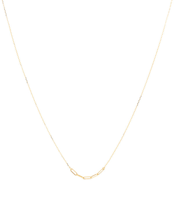 ミックスチェーンネックレス[K10][Basic]