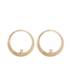 Circle Bijou Earrings [K10][Basic]