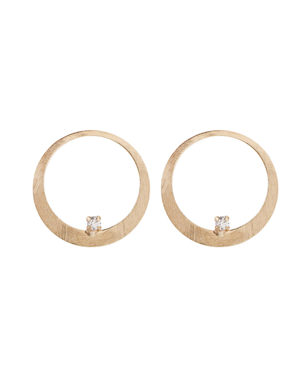 Circle Bijou Earrings [K10][Basic]