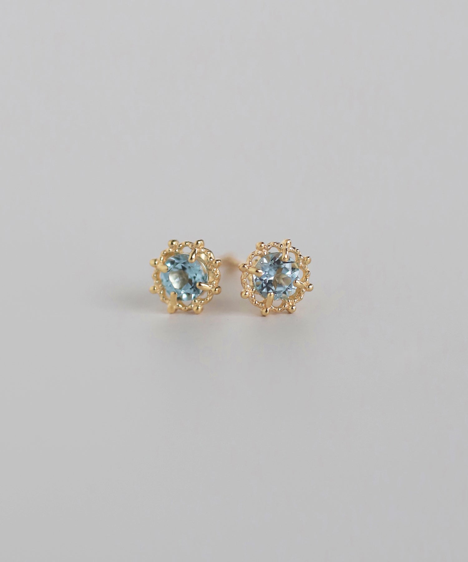 mimi33】1粒天然石のピアス[Basic][K10]｜SANPO ONLINE(サンポー