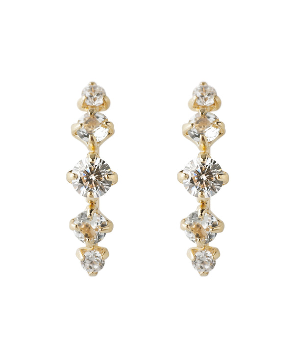 Curl Bijou Earrings [Basic] [K10]