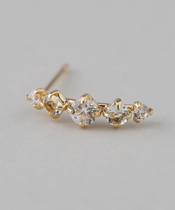 Curl Bijou Earrings [Basic] [K10]