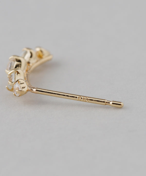 Curl Bijou Earrings [Basic] [K10]