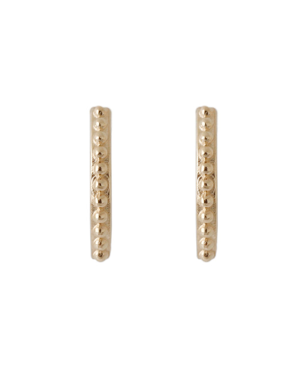 [SANPO ONLINE Exclusive] Milgrain Curl Earrings [Basic] [K10]