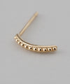 [SANPO ONLINE Exclusive] Milgrain Curl Earrings [Basic] [K10]