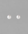 Single freshwater pearl earrings [K10][Basic]