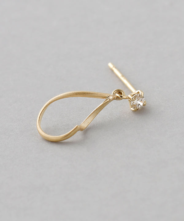 ドロップラインピアス[K10][Basic]
