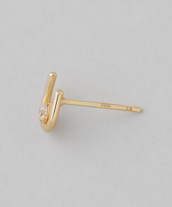 Uラインピアス[K10][Basic]