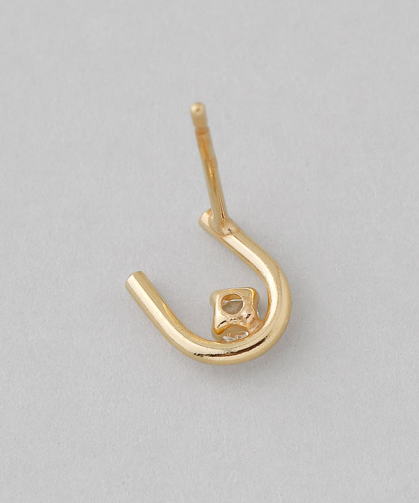 Uラインピアス[K10][Basic]