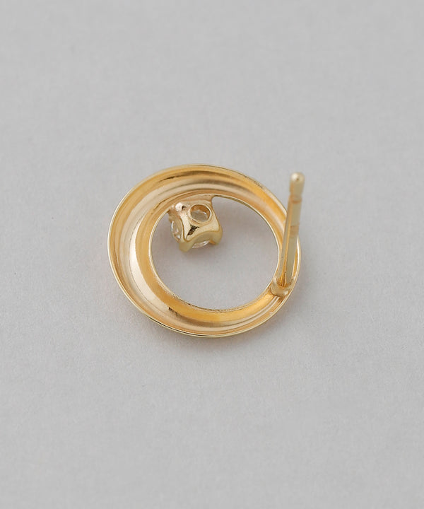 サークルビジューピアス[K10][Basic]