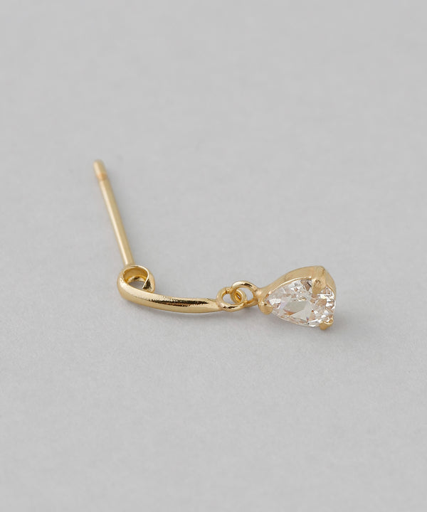 【SANPO ONLINE限定】ドロップビジューピアス[K10][Basic]
