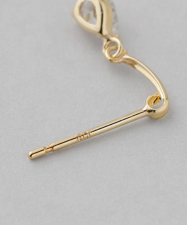 【SANPO ONLINE限定】ドロップビジューピアス[K10][Basic]