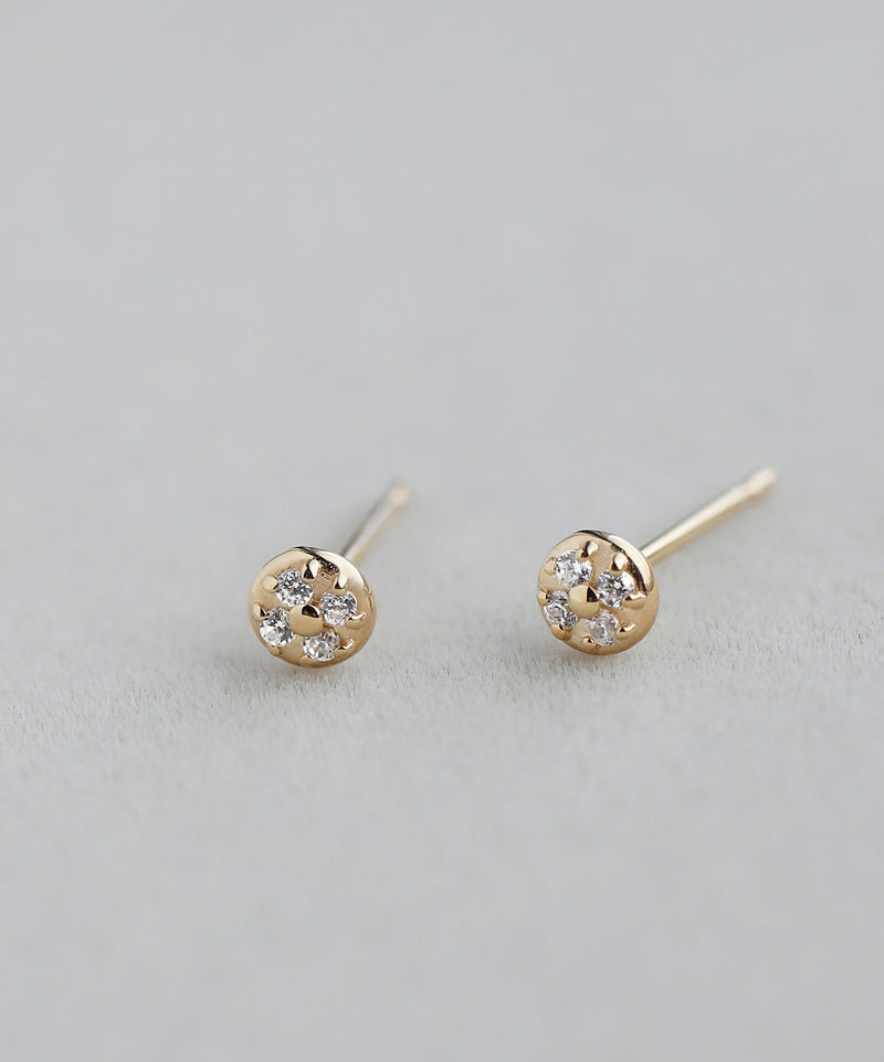 クローバーピアス[K10][Basic]