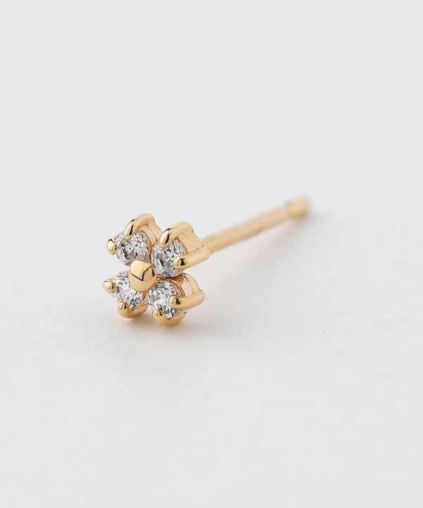 クローバーピアス[K10][Basic]