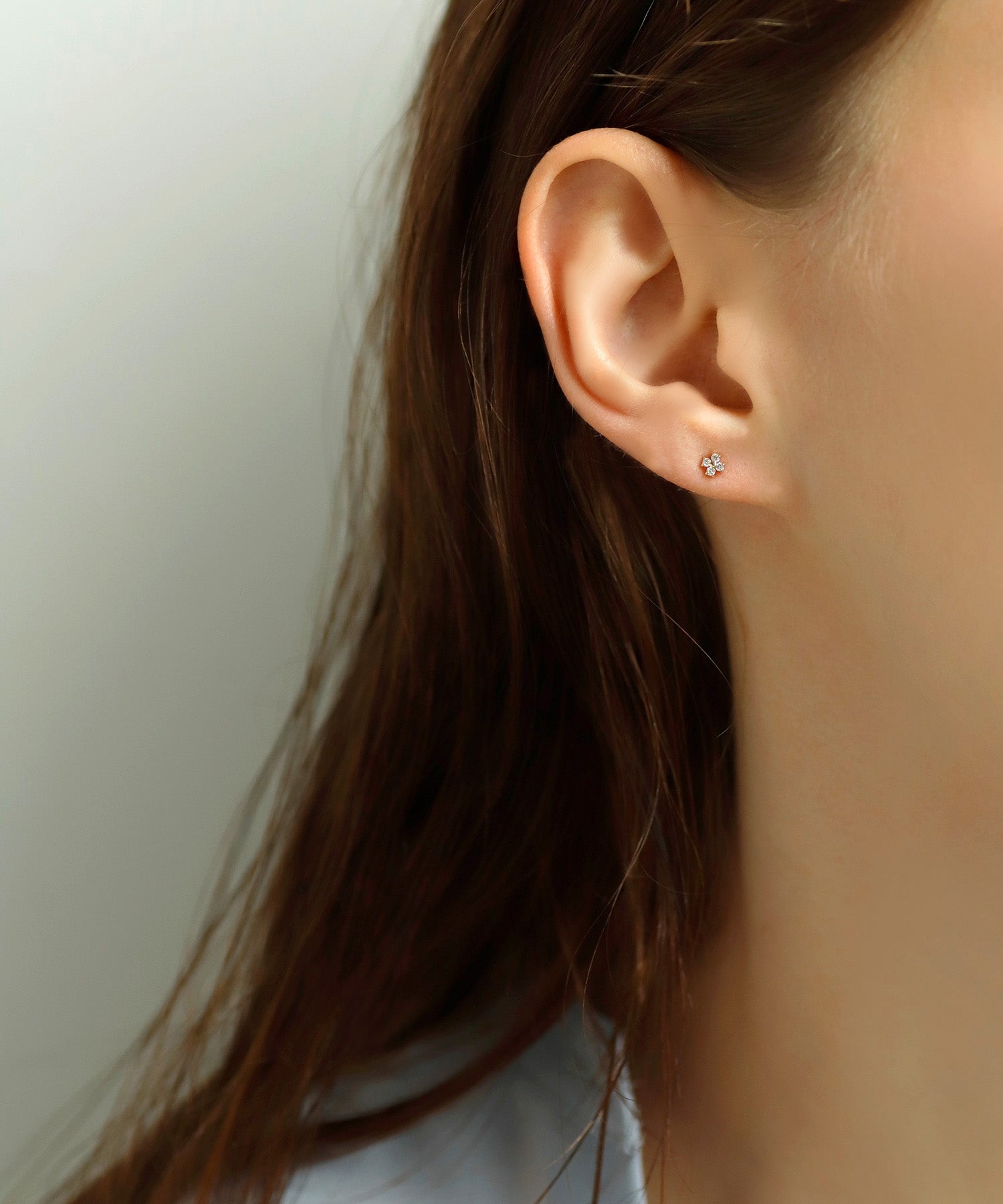 mimi33】クローバーピアス[K10][Basic]｜SANPO ONLINE(サンポーオンライン)