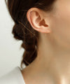 【SANPO ONLINE限定】プレートフックピアス[K10][Basic]