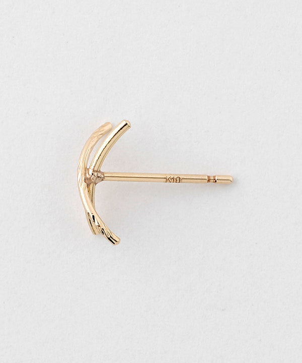 クロスラインピアス[K10][Basic]
