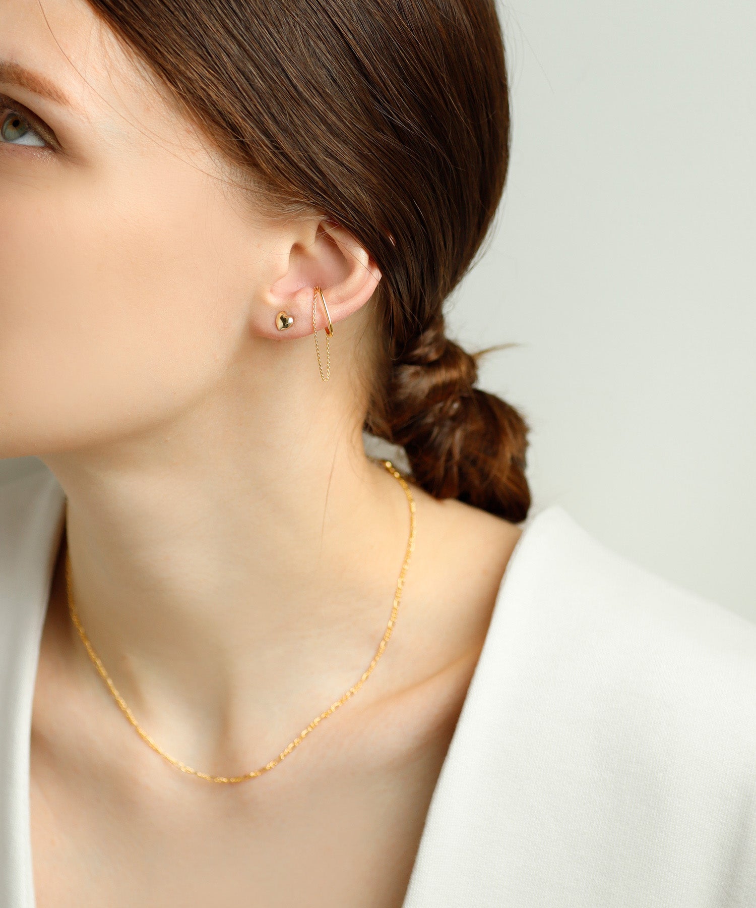 mimi33】ハートピアス[K10][Basic]｜SANPO ONLINE(サンポーオンライン)