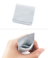 Square plate earrings [K10][Basic]