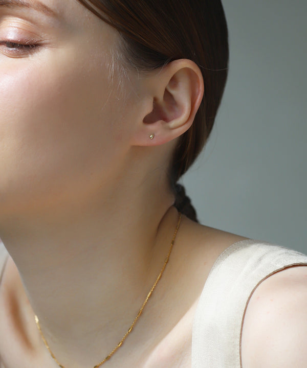 ドロップミニピアス[K10][Basic]