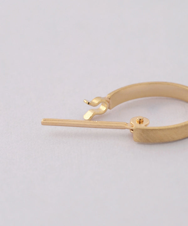 スコッチフープピアス[K10]][Basic]