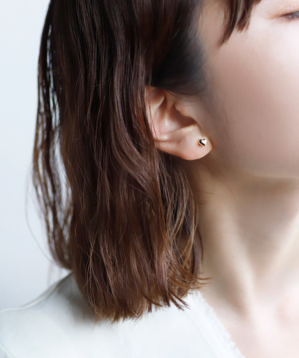 ハートピアス[K10]][Basic]