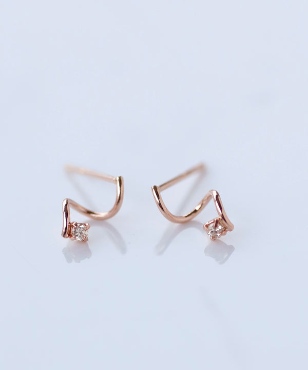 【ミミの10金コレクション】数量限定ダイヤピアス 18