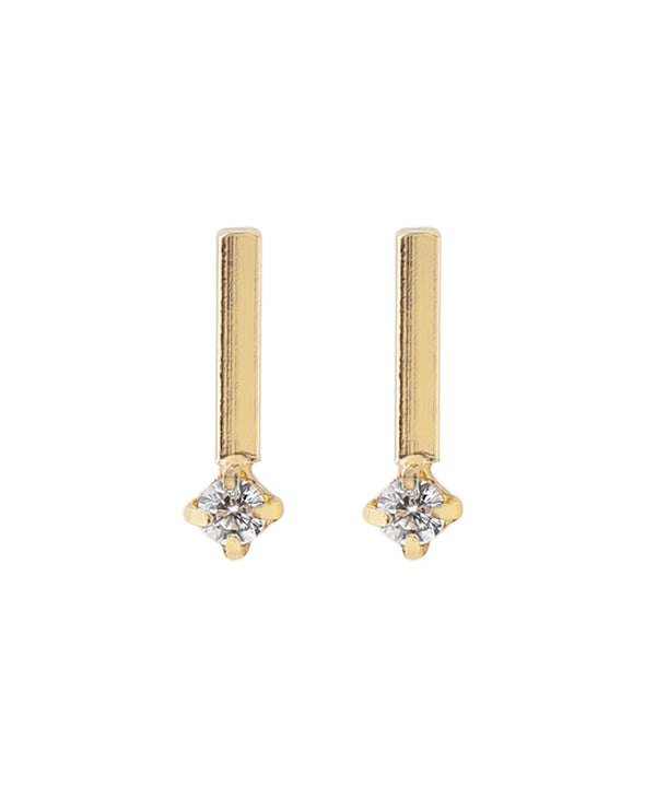 ビジュー×バーピアス[K10][Basic]